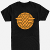 wonder woman symbol black and white